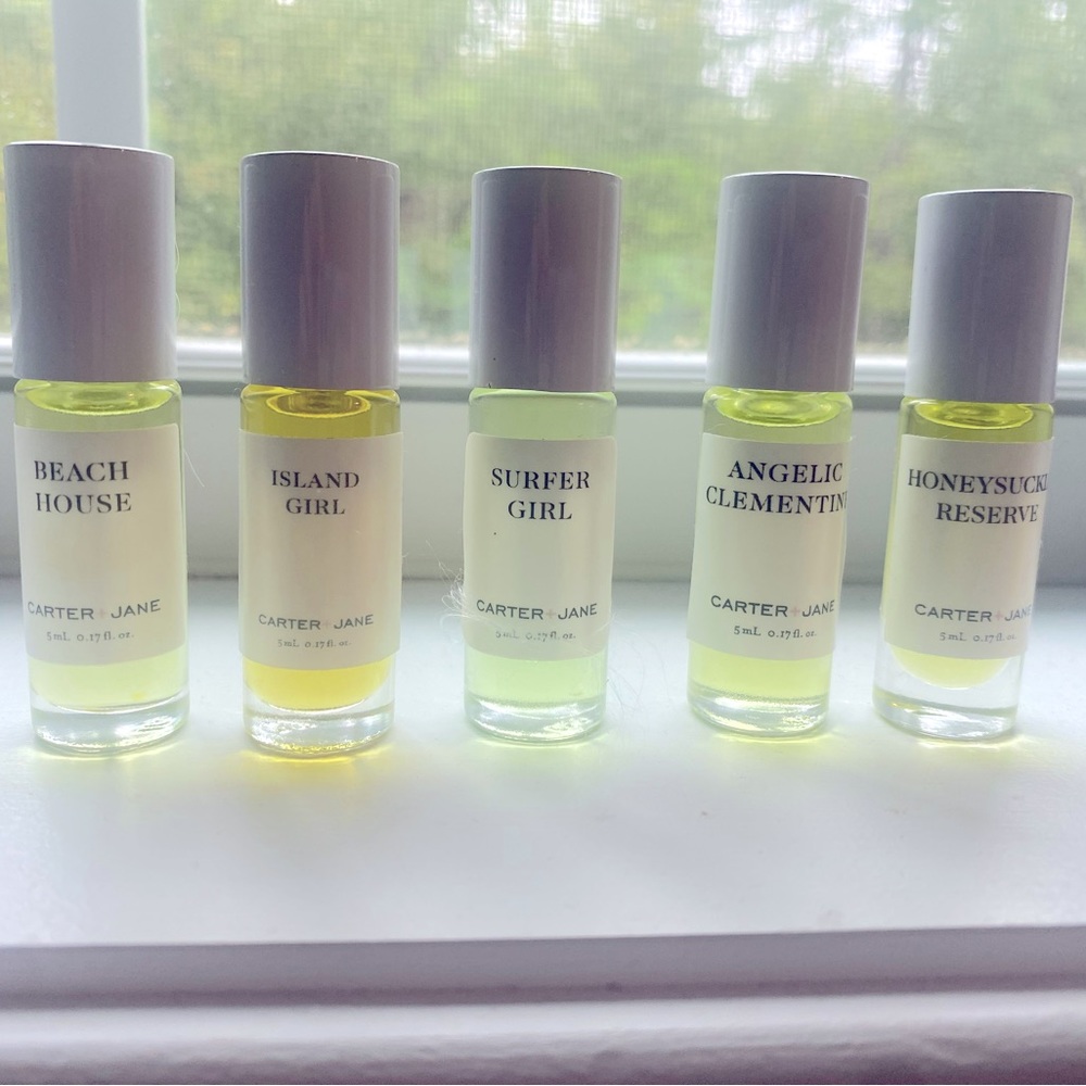 Carter + Jane 5 Summer Scent Collection